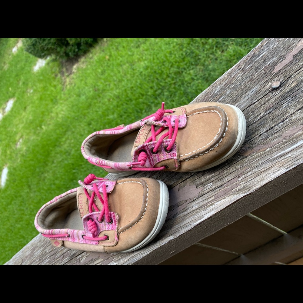 Sperry’s girl shoes.